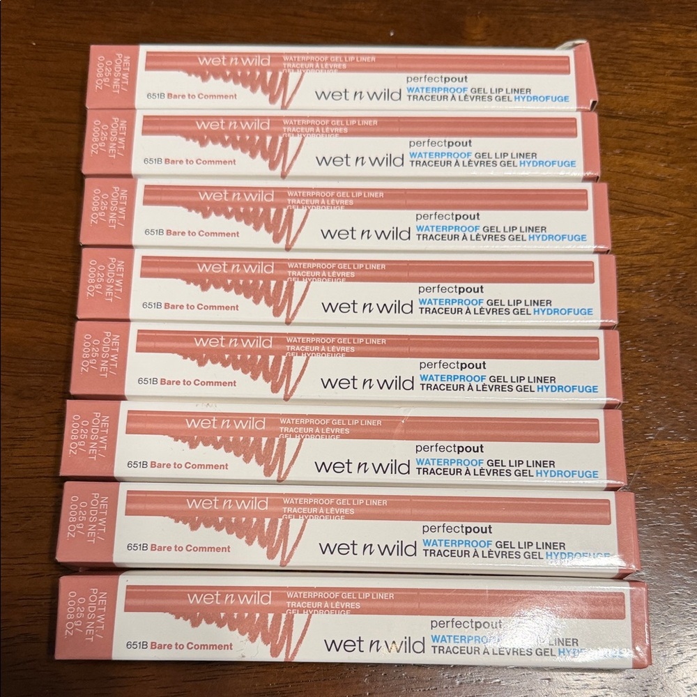 wet n wild Perfect Pout Waterproof Gel Lip Liner — Bare to Comment (Pink Beige)